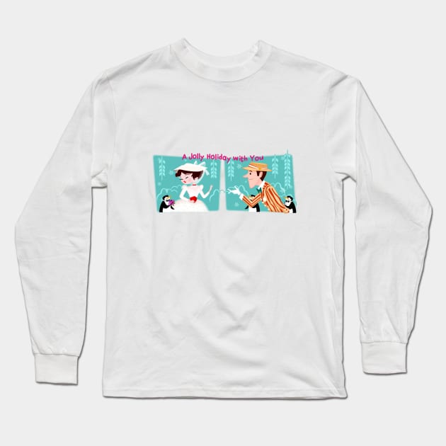 jolly holiday Long Sleeve T-Shirt by richhwalsh